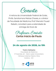  Solenidade de entrega de título doutor honoris causa à Carlos Inácio de Paula