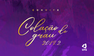Convite Colações de Grau 2019/2 Goiânia Convite Colações de Grau 2019/2 Goiânia