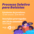 bolsista jornalismo