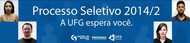  Processo seletivo 2014-2