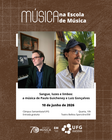 Recital Sangue, luzes e limbos a música de Paulo Guicheney e Luiz Gonçalves