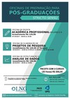 ficinas de Preparação para Pós-Graduações Stricto Sensu