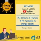  VII Seminário do Programa de Pós-Graduação em Nutrição e Saúde