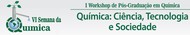 VI Semana da Química e I Workshop de Pós-Graduação em Química