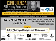 Conferência A Economia Política do Agro-Extrativismo

