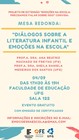 Divulgação:  Diálogos sobre Literatura Infantil e emoções na escola