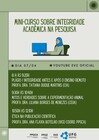 Mini-curso sobre integridade acadêmica na Pesquisa
