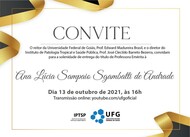 Professora Emérita - 13-10-21