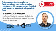 "Entre reagentes e Produtos: Explorando os mecanismos das Reações Multicomponentes(MCRs) para além da formação do produto final"