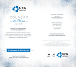 colação de grau das turmas da EA e do IF