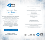 colação de grau das turmas da EECA, EMC e do IME