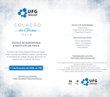 Colação de Grau 2025/2: Escola da Agronomia e Instituto da Física