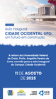 Aula Inaugural Cidade Ocidental UFG: um futuro em construção