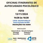 Oficina de autocuidado psicológico da FEFD