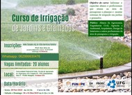 Curso de irrigação de jardins e gramado