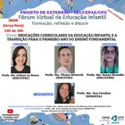 III Encontro do Projeto de Extensão - Fórum Virtual da Educação Infantil 8-6-21