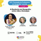  live A docência em Geografia entre vida e formação”