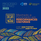 pos performances culturais 2022