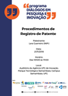 Palestra Procedimentos de Registro de Patente