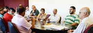 reunião reitor e sindicato