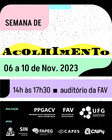semana de acolhimento da fav 2023