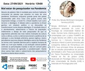 mal-estar do pesquisador