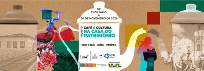Projeto "Café e Cultura na Casa do Patrimônio"