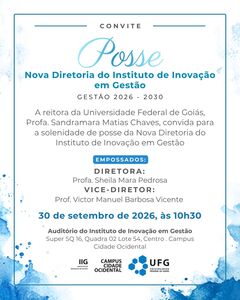 Posse da Nova Diretoria do Instituto de Inovação em Gestão
