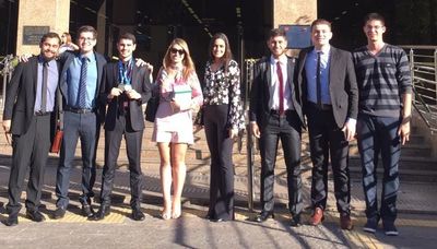 Estudantes da UFG na IV Olimpiada de direito jurídico Estudantes da UFG na IV Olimpiada de direito jurídico
