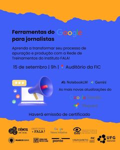 oficina “Ferramentas do Google para jornalistas”