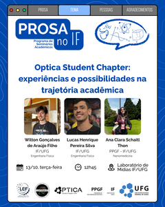 3ª edição do Prosa — Programa de Seminários Acadêmicos