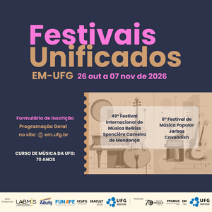 Festivais Unificados EM 2026