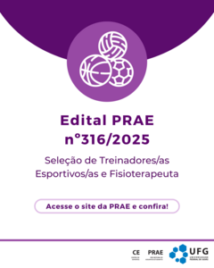 Prae abre seleção para treinadores esportivos e fisioterapeuta 