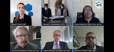 Cerimônia de inauguração da Unidade de Processamento de Vidro