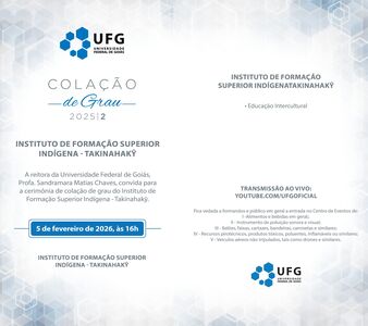 Colação de grau 2025/2 - Educação Intercultural