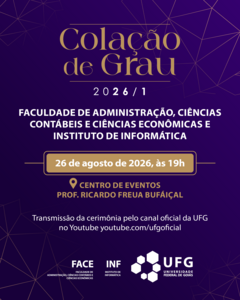 colação de grau da Faculdade de Administração, Ciências Contábeis e Ciências Econômicas e Instituto de Informática