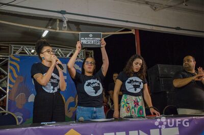 abertura congresso une