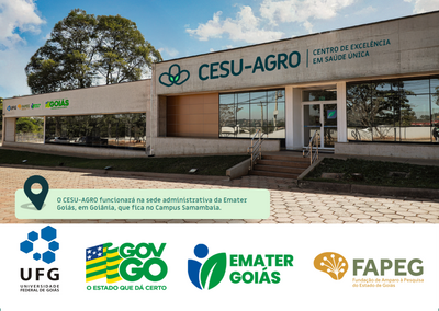 inauguração da sede principal do Centro de Excelência em Saúde Única (CESU), o CESU-AGRO