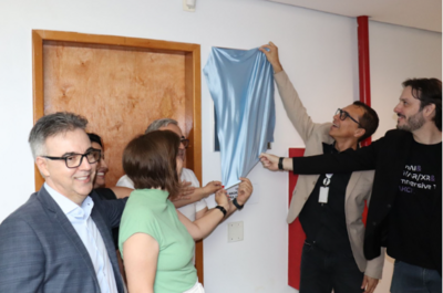Inauguração no INF