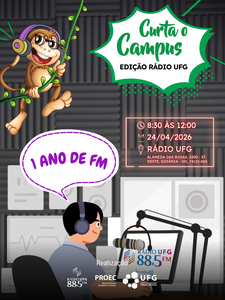 14ª edição do projeto Curta o Campus - 1 ano de Rádio UFG FM