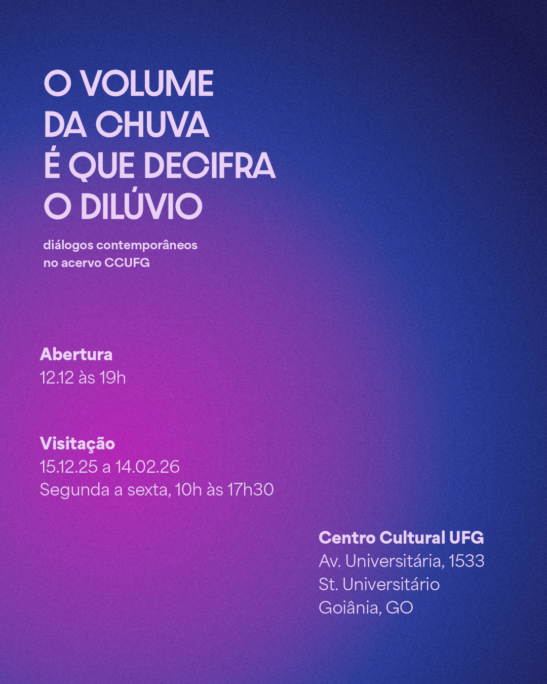 Mostra O volume da chuva 3