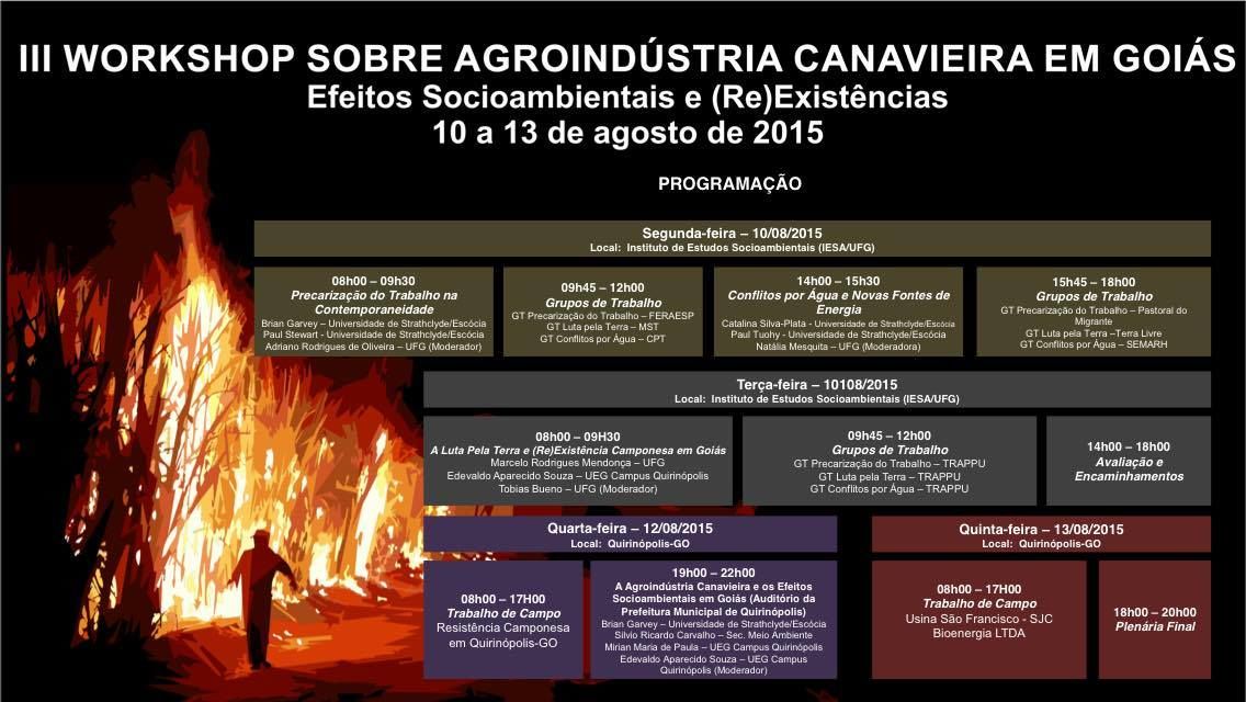 Workshop discute expansão da agroindústria canavieira