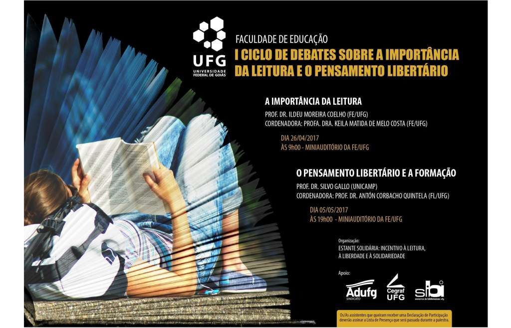 1º Ciclo sobre a Importância da Leitura e do Pensamento Libertário