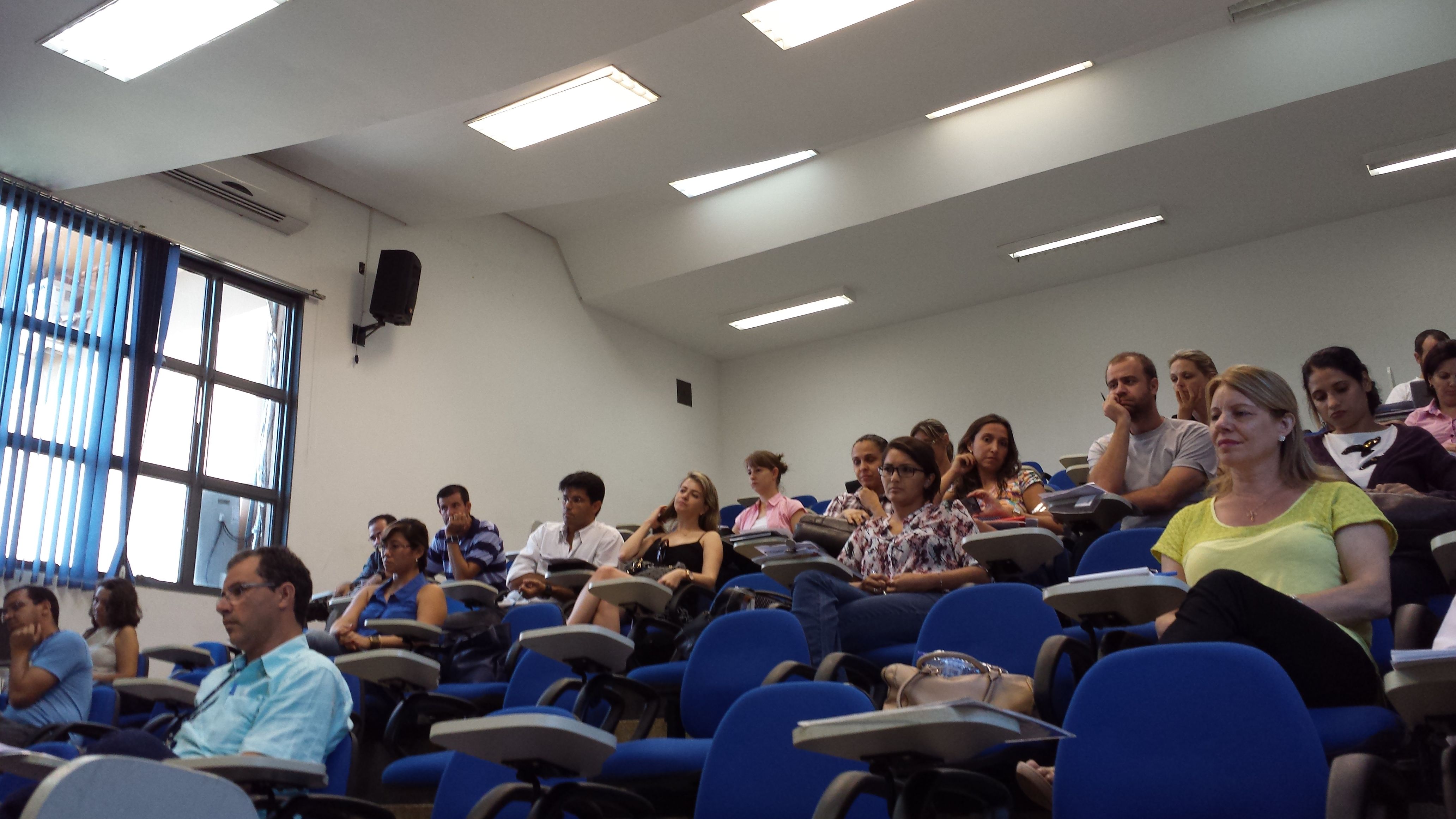 Participantes do curso de Docência no Ensino Superior na Regional Jataí 