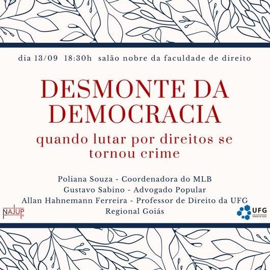 Desmonte da democracia