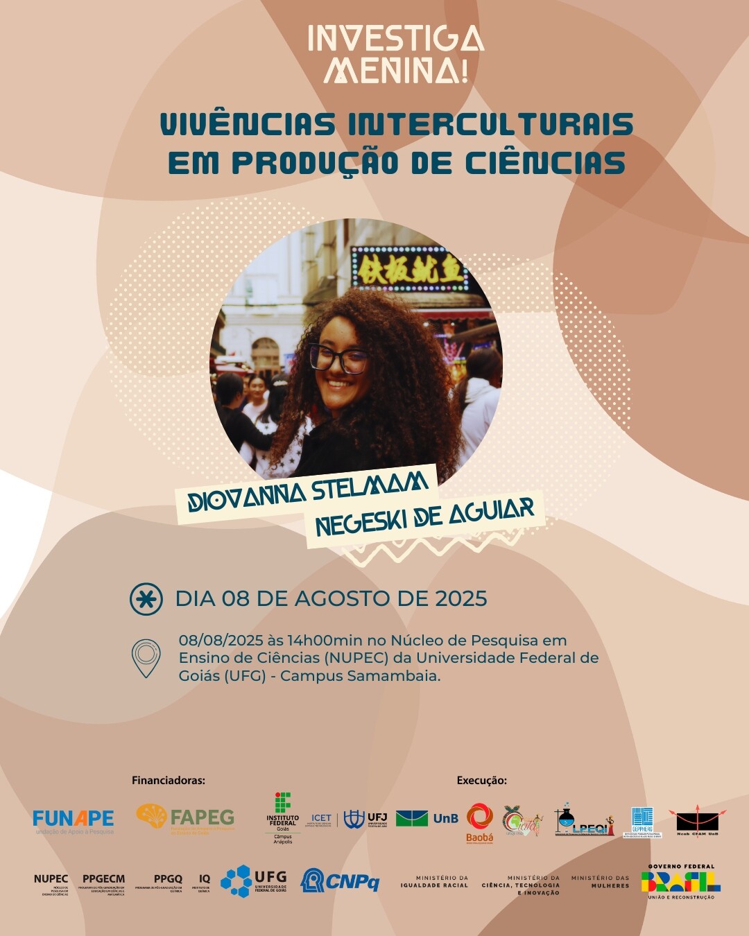 3ª Vivência Intercultural em Produção de Ciências do Investiga Menina de 2025