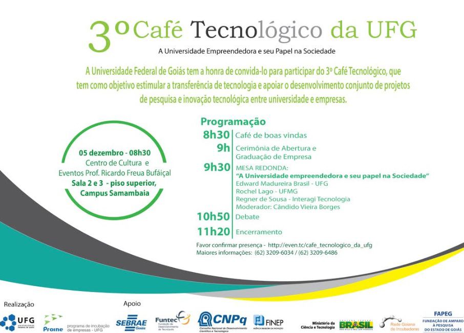3º Café Tecnológico da UFG