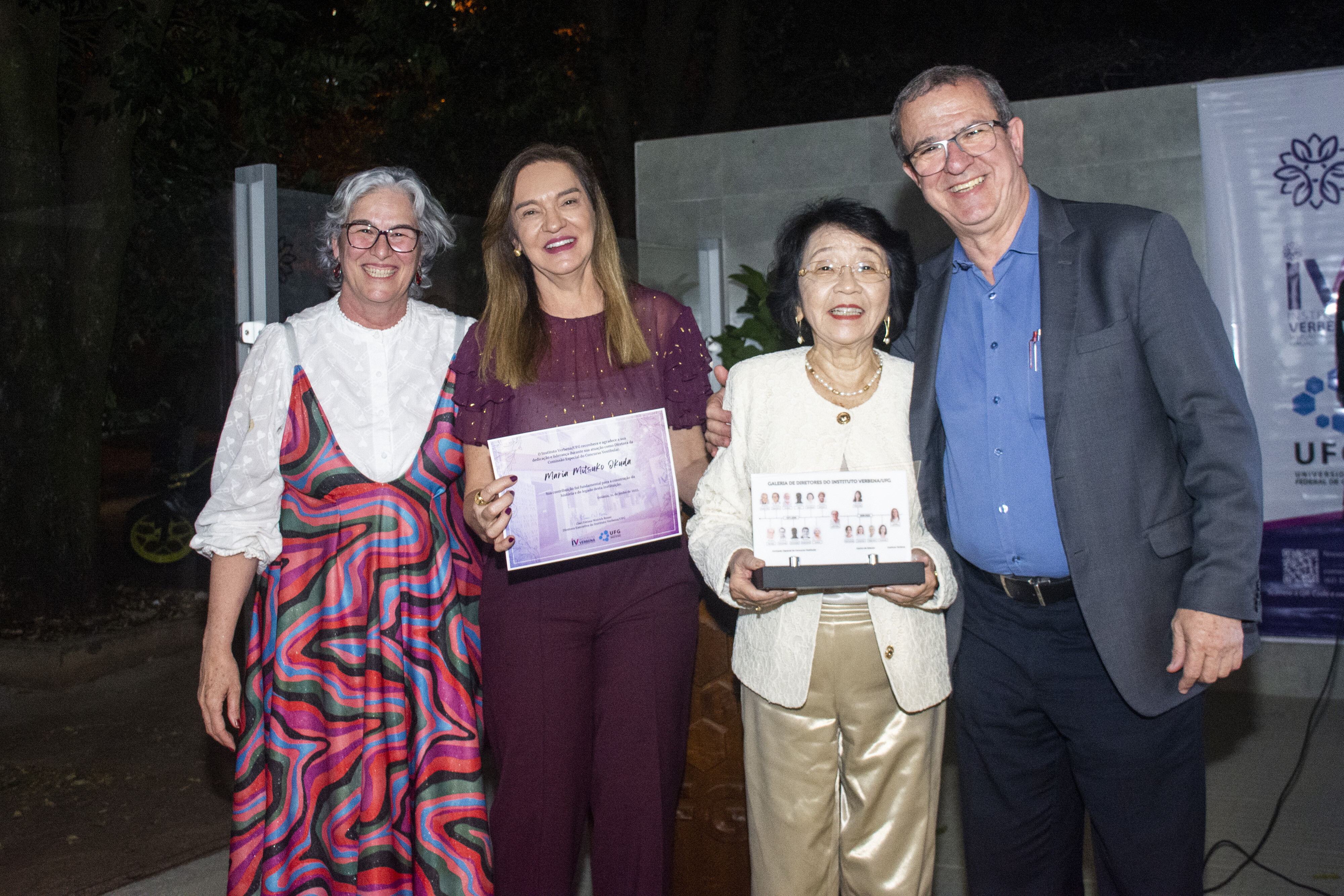  Maria Mitsuko Okuda 30-06-2025 com Angelita Lima, Jesiel Carvalho e Claci Rosso