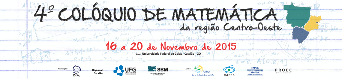4º Colóquio de matemática da região Centro Oeste 01