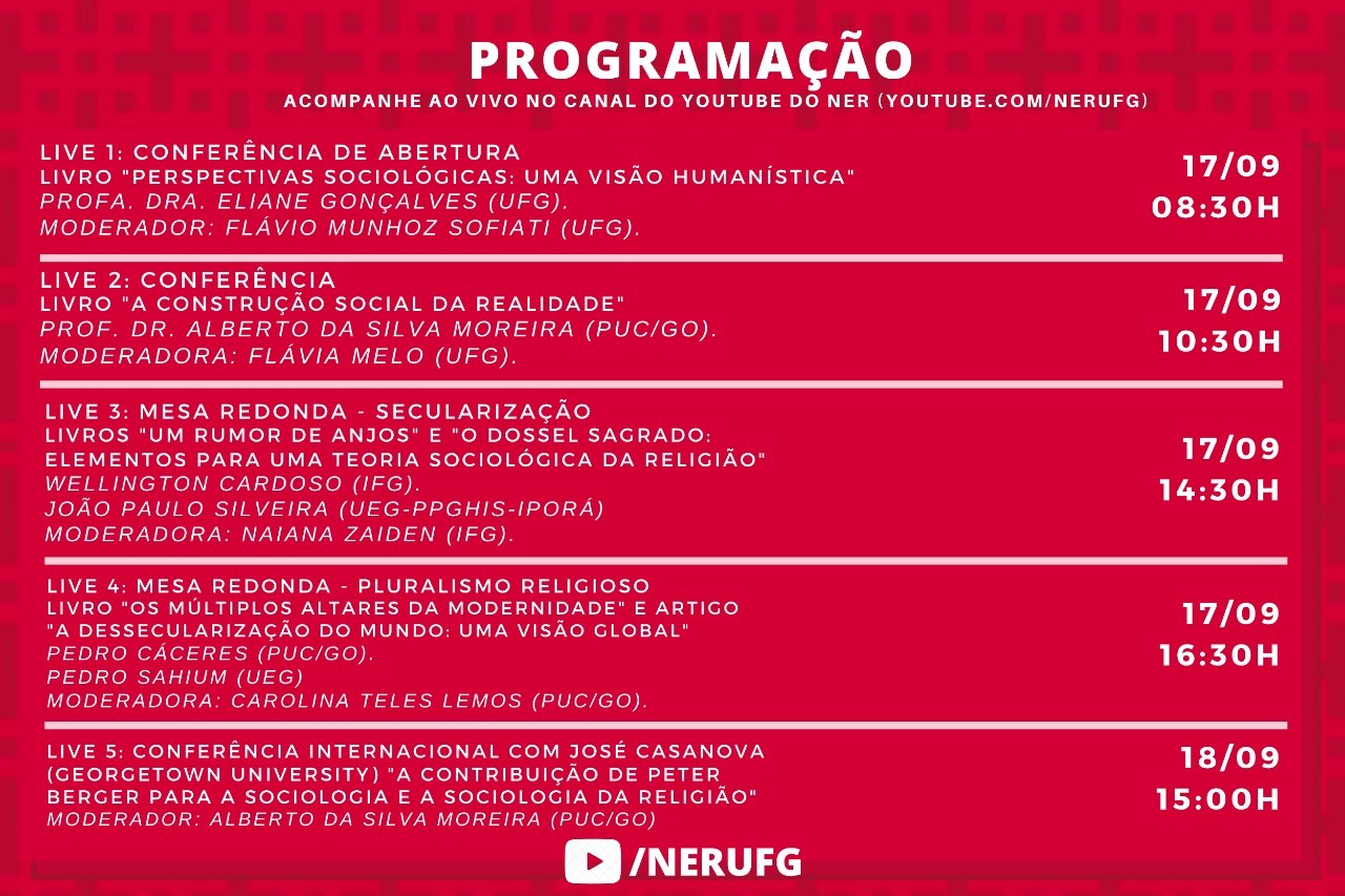 Webinário "Leituras de Peter Berger" (2)